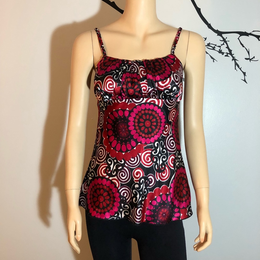 BCX Satin Swirl Camisole